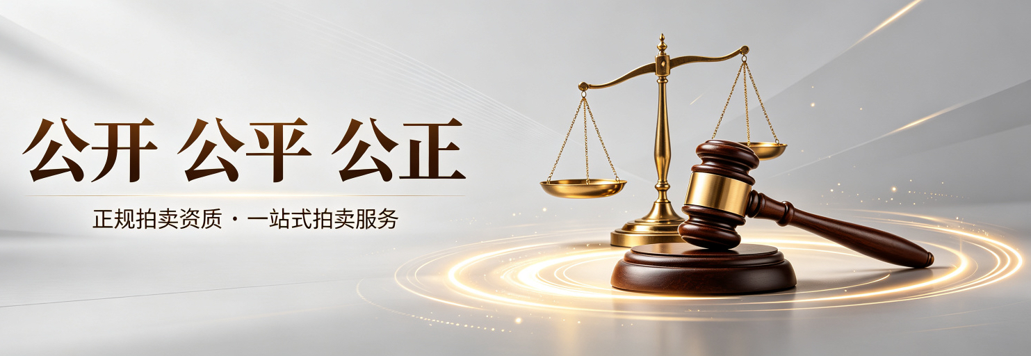 公开 公平 公正 · 正规拍卖资质