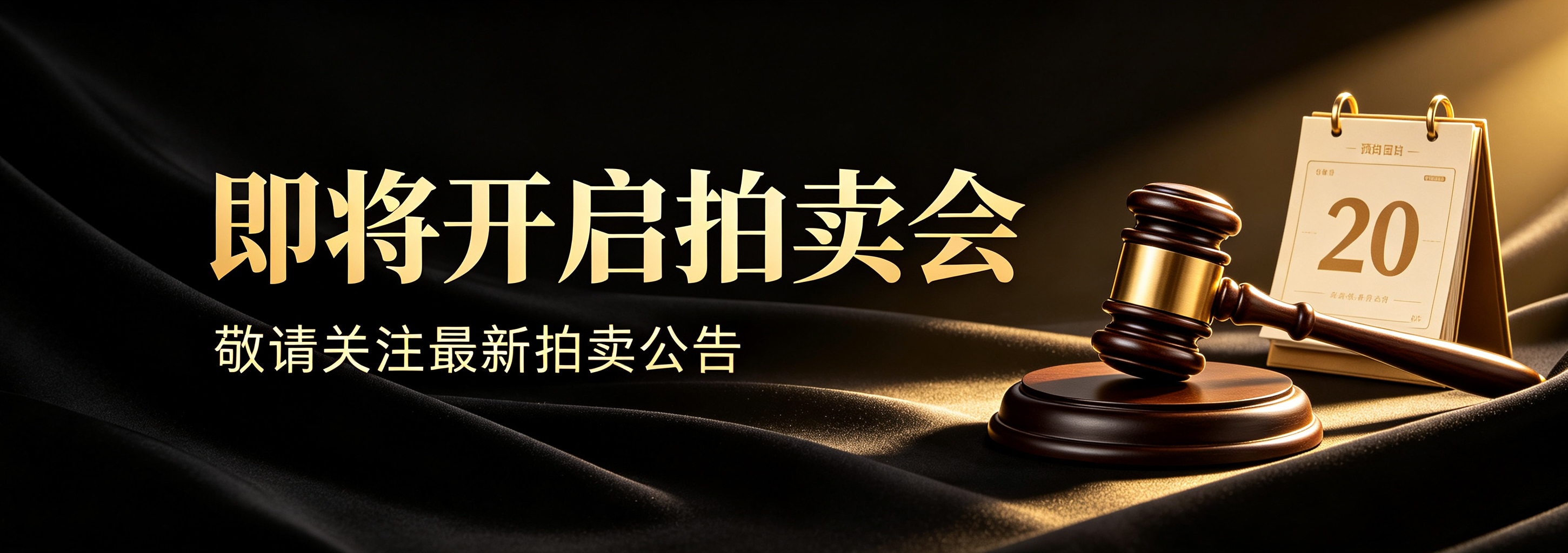 即将开启拍卖会